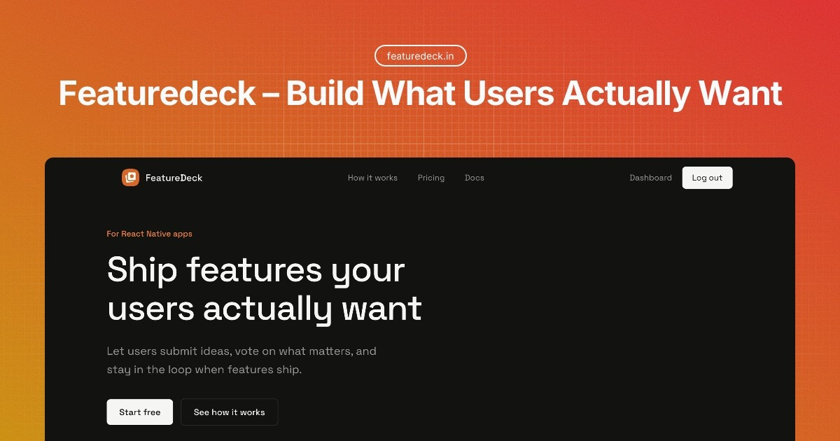 FeatureDeck